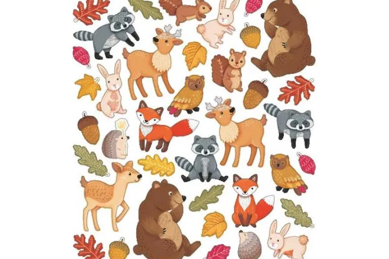 Zoo Fun Sticker Sheet
